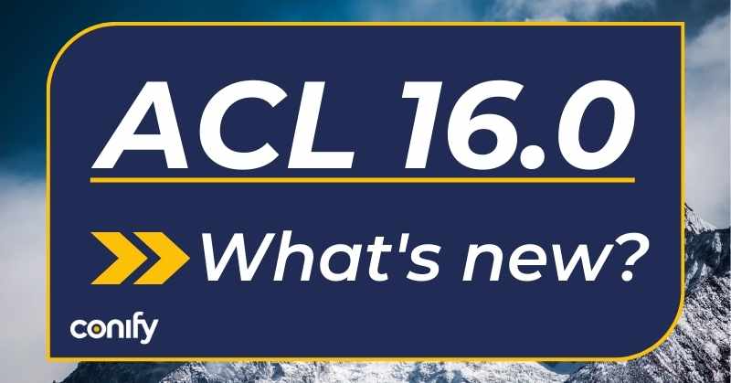 Nieuw in ACL 16.0 data-analyse