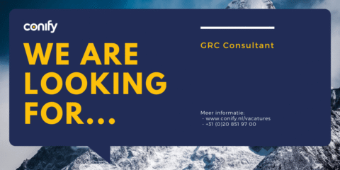 Conify vacature GRC consultant